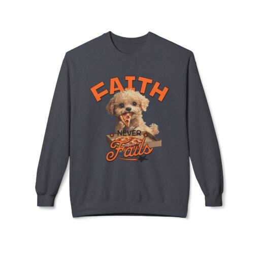 Faith never fails Unisex Midweight Softstyle Fleece Crewneck Sweatshirt - Image 25