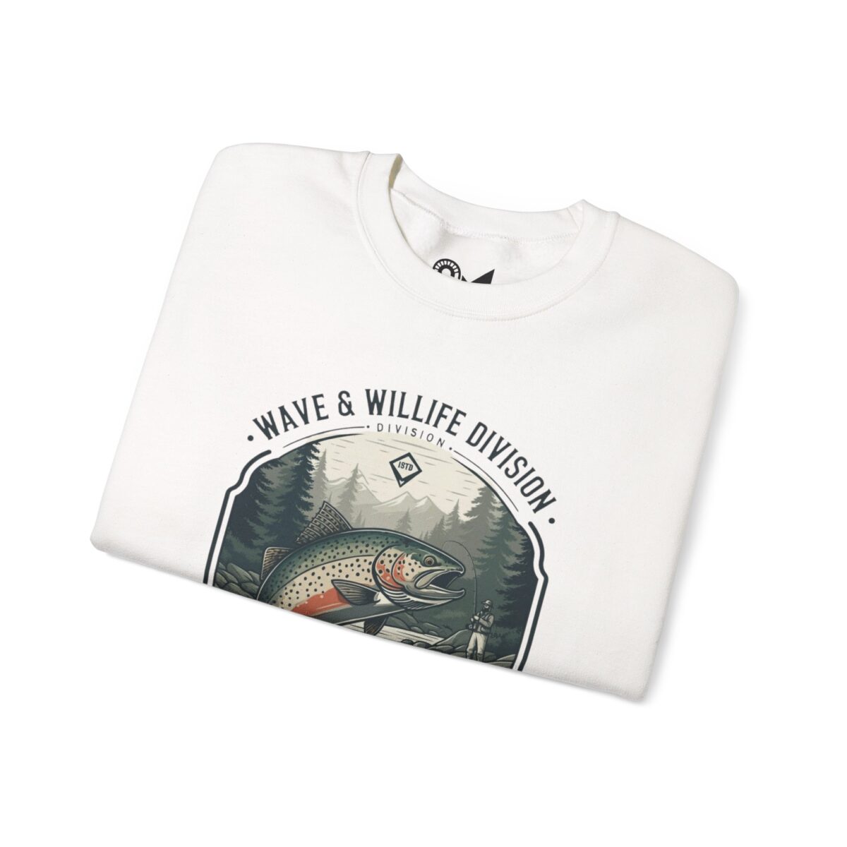 Discovered in the west Unisex Heavy Blend™ Crewneck Sweatshirt - Image 3