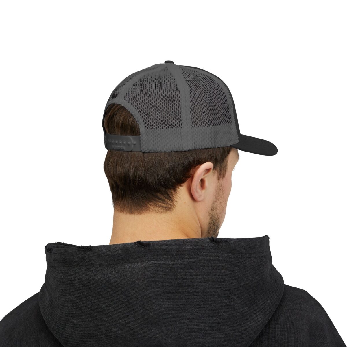 I'm a badass Vibrant Korean Script Snapback Trucker Cap – Trendy Hat for Casual Outings - Image 8