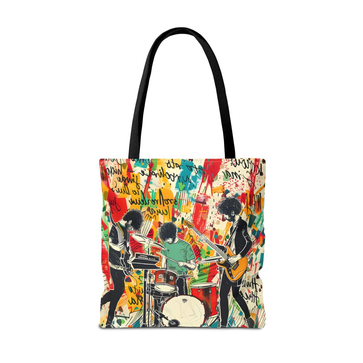 Rock Band Tote Bag (AOP) - Image 10
