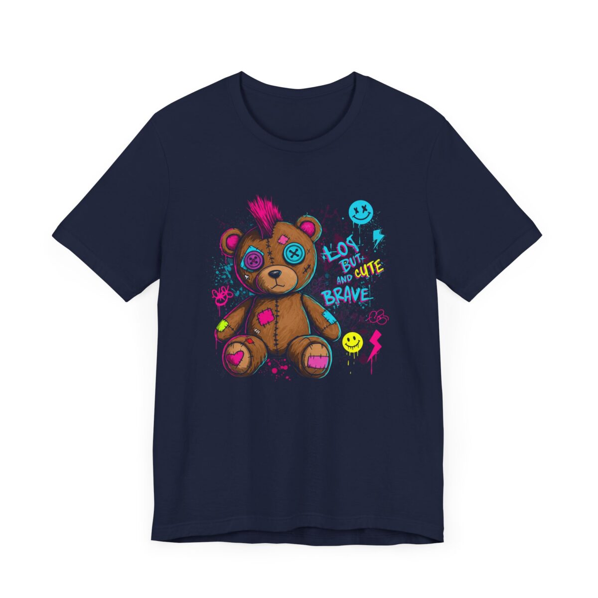 Lost but cute and brave Unisex Jersey Short Sleeve Tee - Image 23