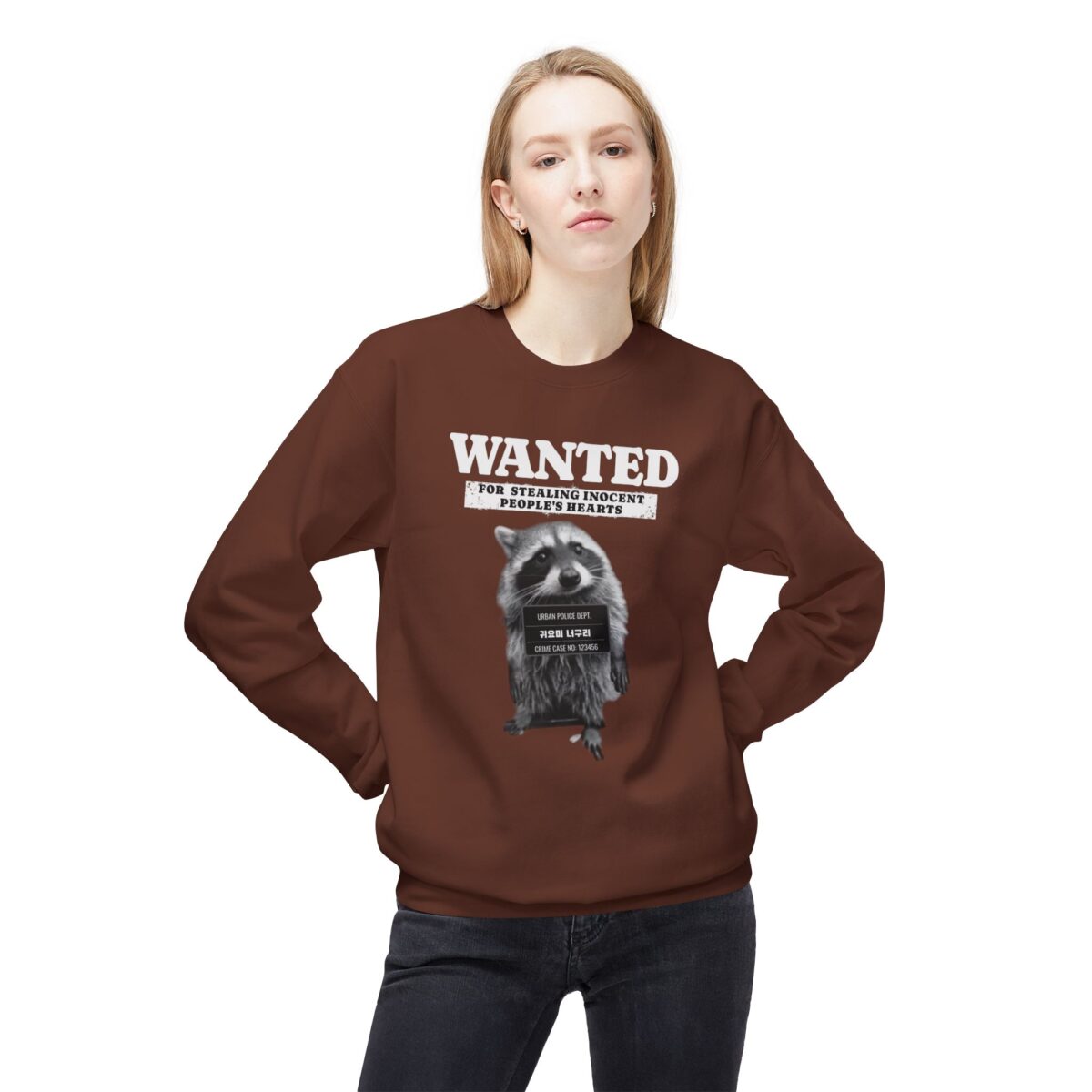 Heart stealer Unisex Midweight Softstyle Fleece Crewneck Sweatshirt - Image 3