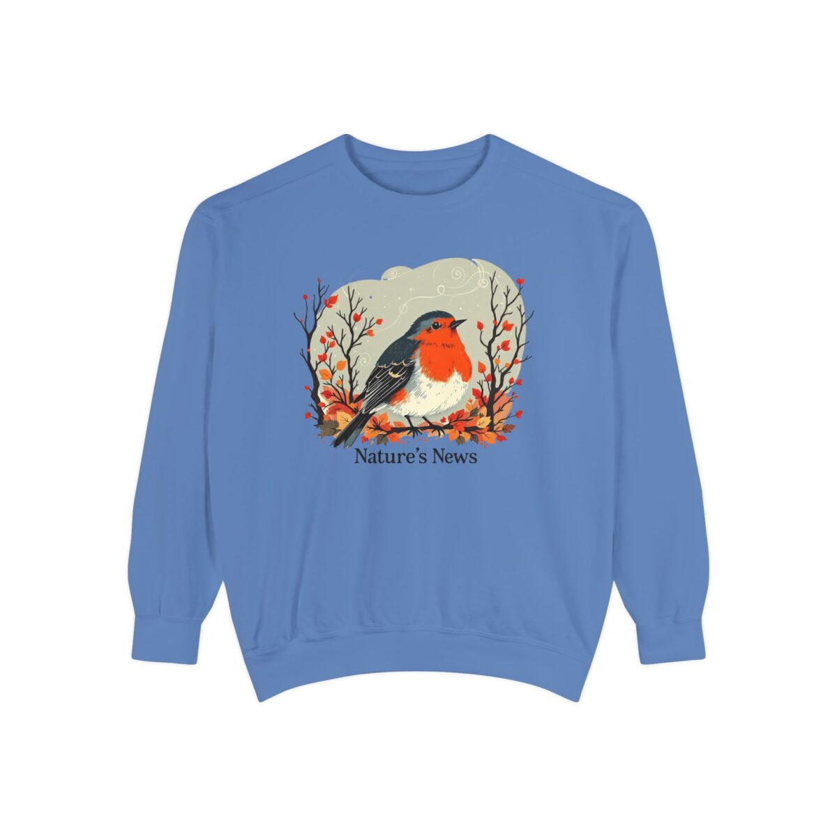 Nature’s News Unisex Garment-Dyed Sweatshirt - Image 29