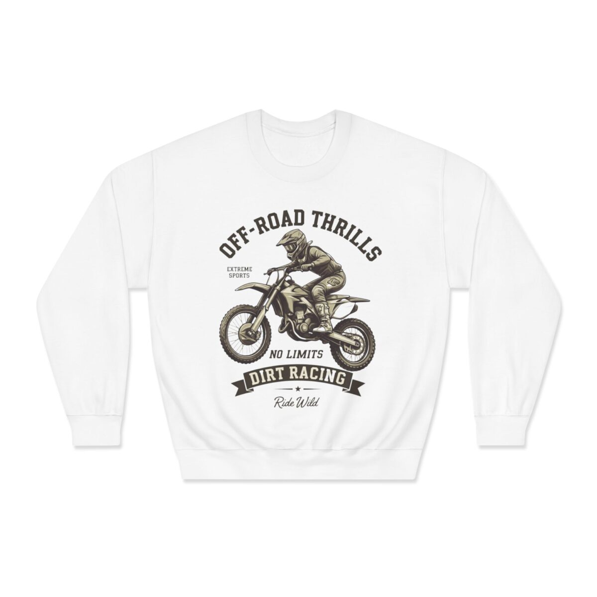 Off-road thriller Unisex DryBlend® Crewneck Sweatshirt