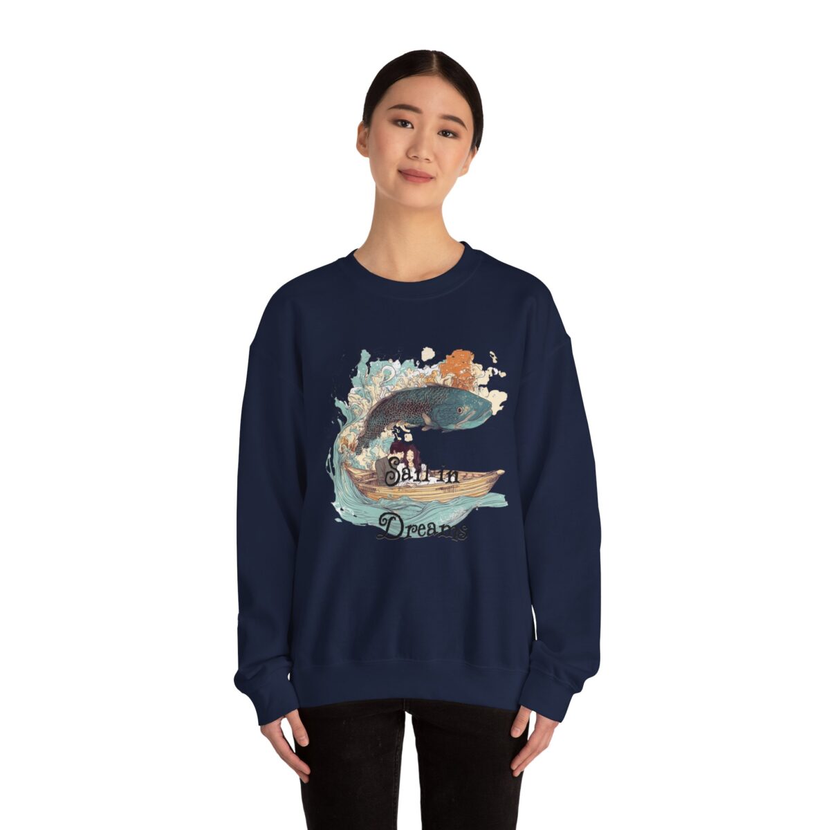Sail in dreams Unisex Heavy Blend™ Crewneck Sweatshirt - Image 24