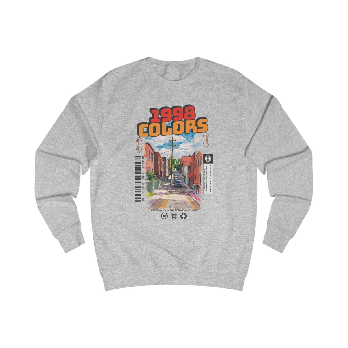 1988 colors Unisex Sweatshirt - Image 3