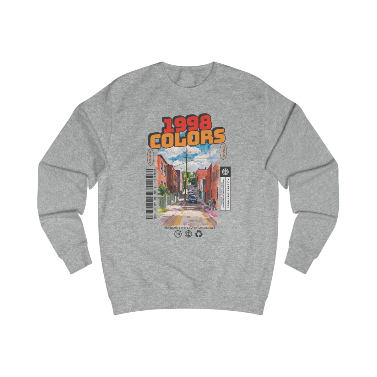1988 colors Unisex Sweatshirt - Image 7