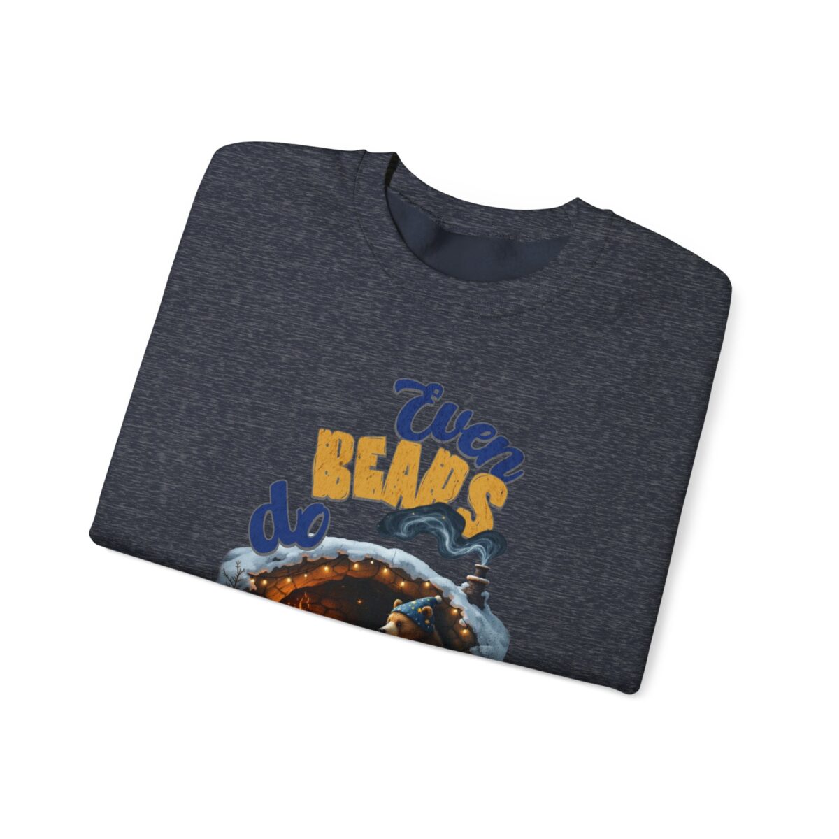 Even bears do reading Unisex Heavy Blend™ Crewneck Sweatshirt - Image 27