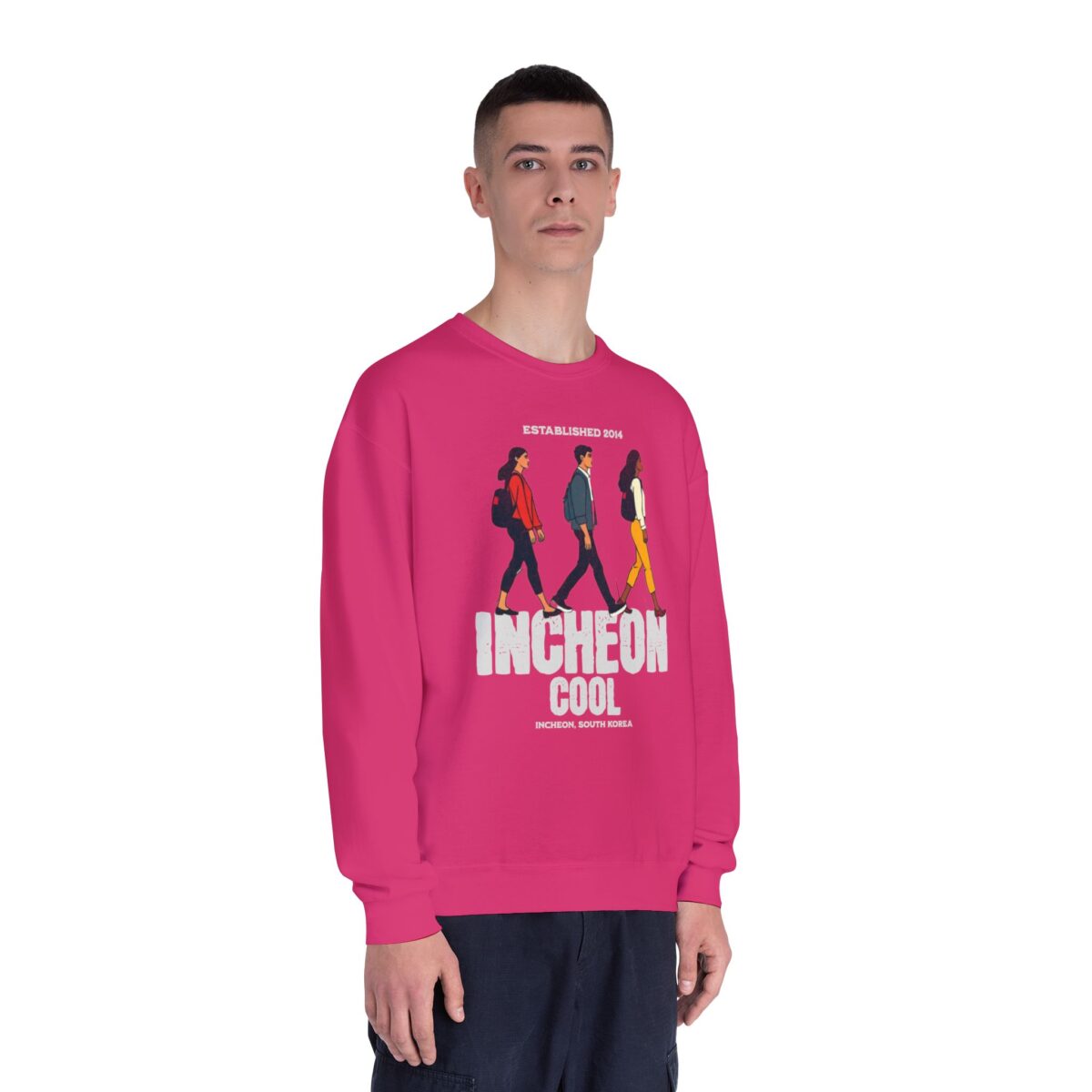 Incheon Cool Unisex NuBlend® Crewneck Sweatshirt - Image 39