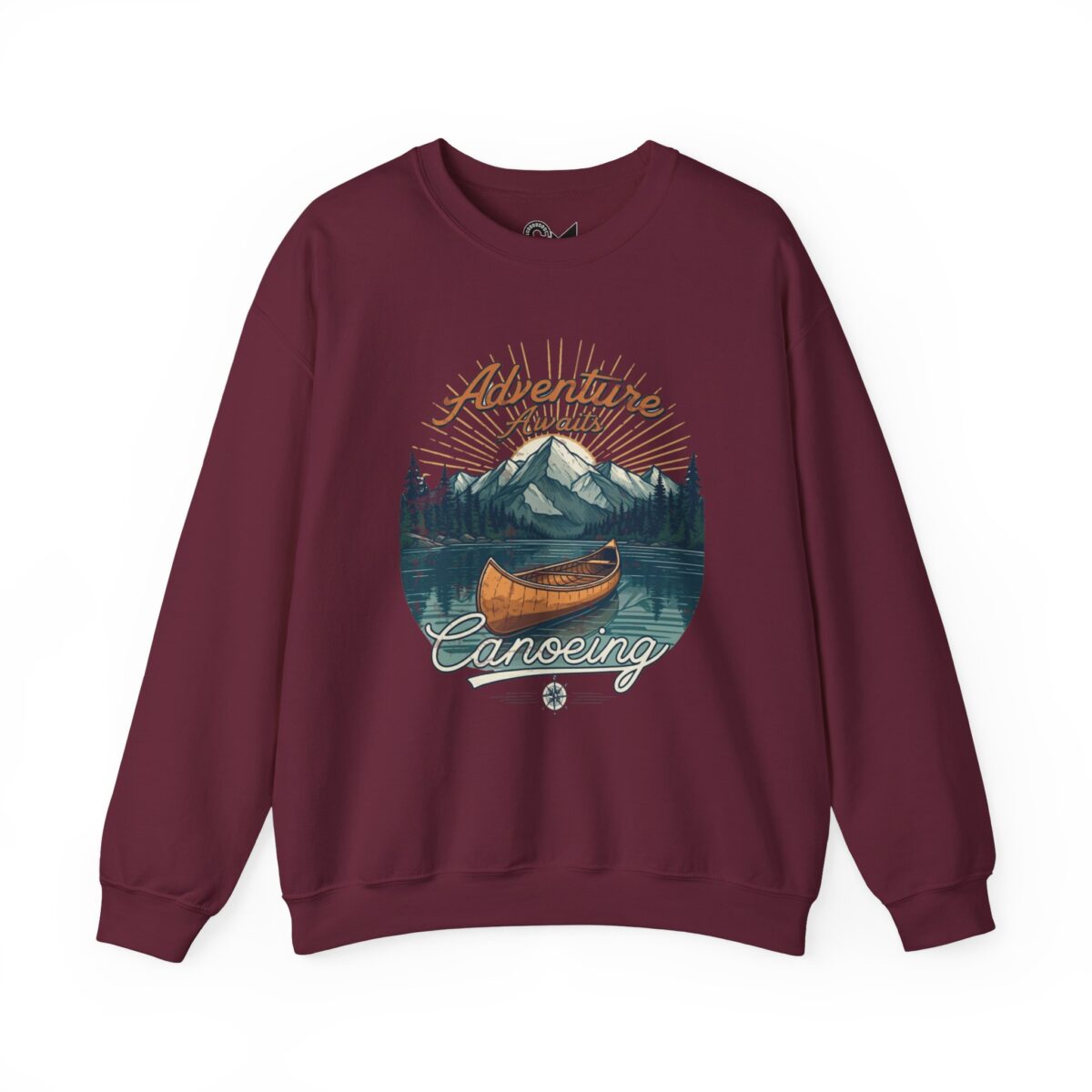 Canoeing Unisex Heavy Blend™ Crewneck Sweatshirt - Image 13