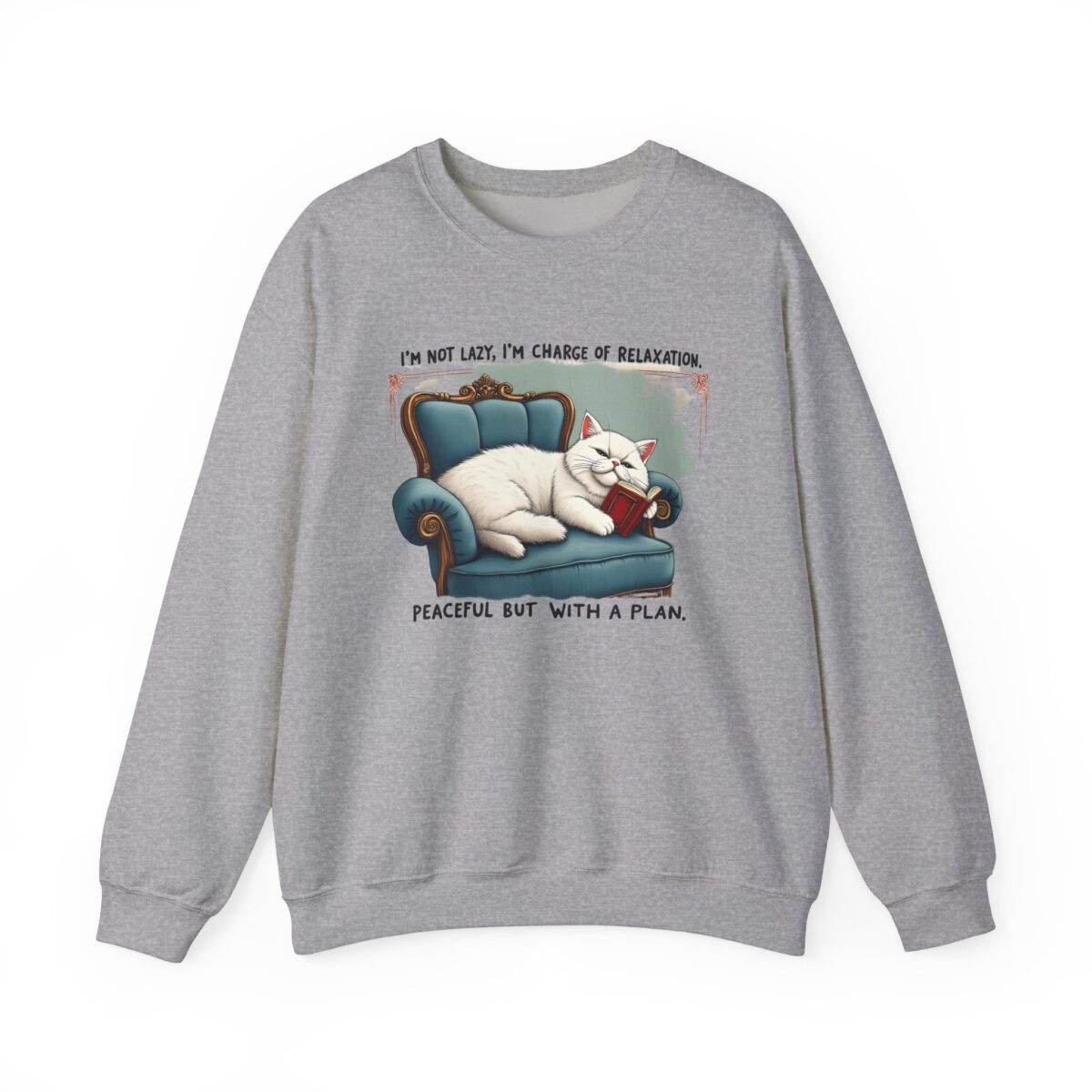 I'm not lazy Unisex Heavy Blend™ Crewneck Sweatshirt - Image 13
