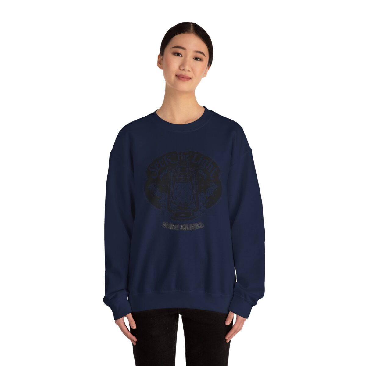 Seek the light Unisex Heavy Blend™ Crewneck Sweatshirt - Image 28