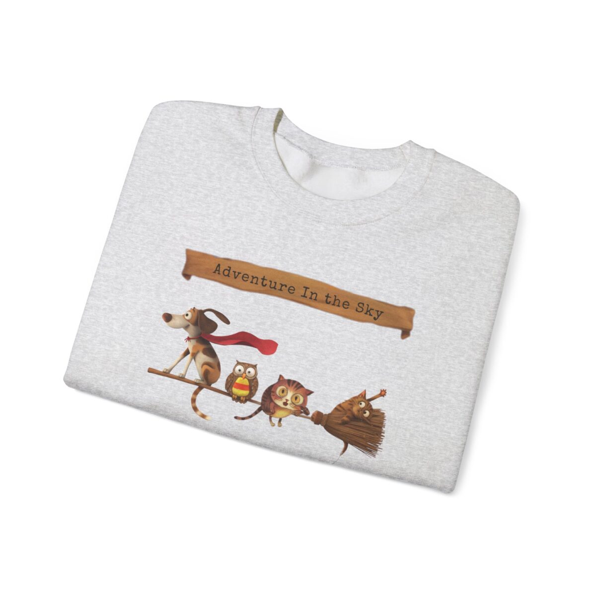 Adventure in the sky Unisex Heavy Blend™ Crewneck Sweatshirt - Image 3