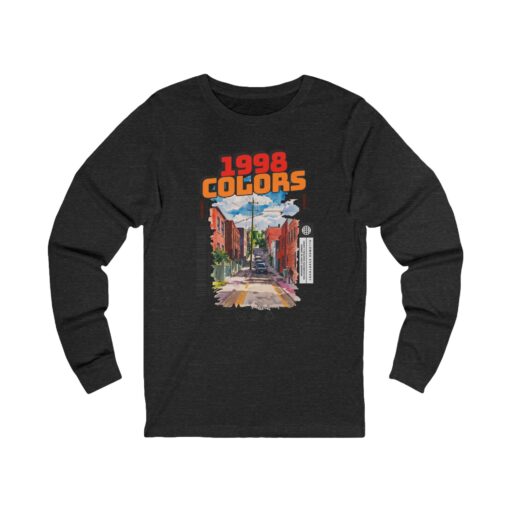 1998 Colors Unisex Jersey Long Sleeve Tee - Image 9