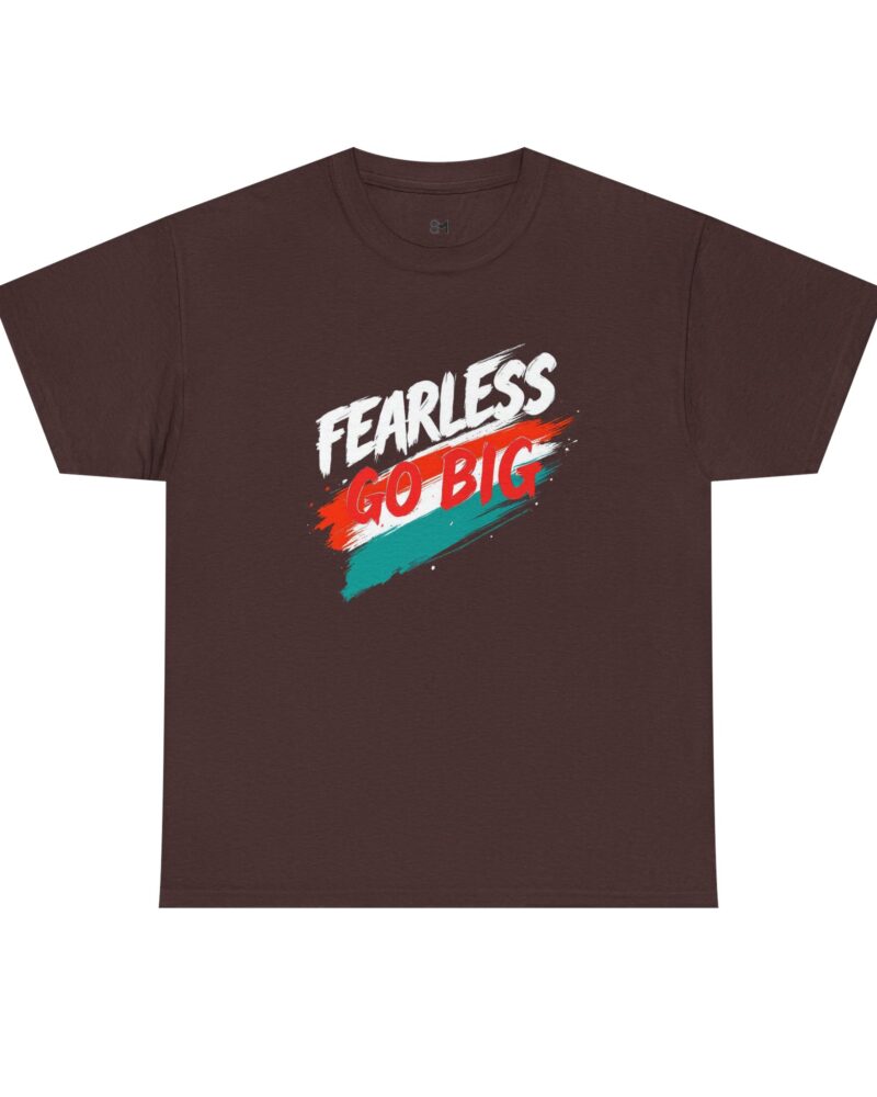 Fearless go big Unisex Heavy Cotton Tee