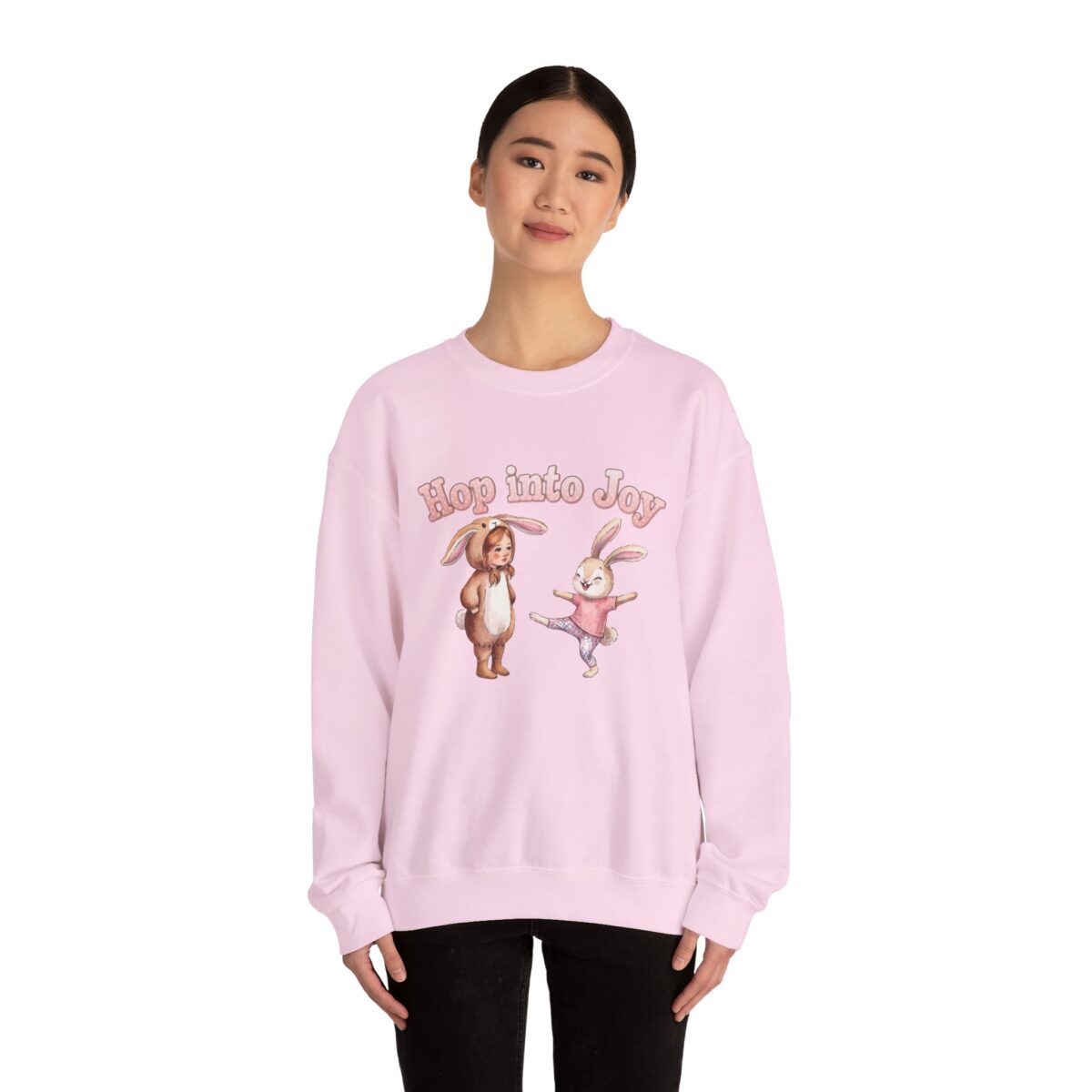 Hop Into Joy Unisex Heavy Blend™ Crewneck Sweatshirt - Image 36