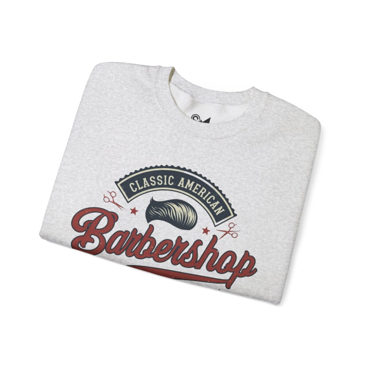 Classic American barbershop Unisex Heavy Blend™ Crewneck Sweatshirt - Image 7
