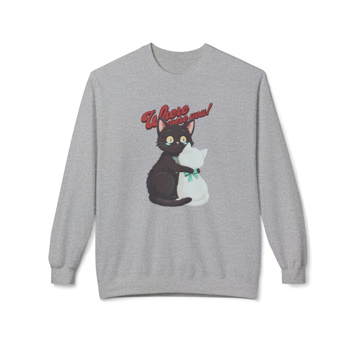 Where were you Unisex Midweight Softstyle Fleece Crewneck Sweatshirt - Image 5