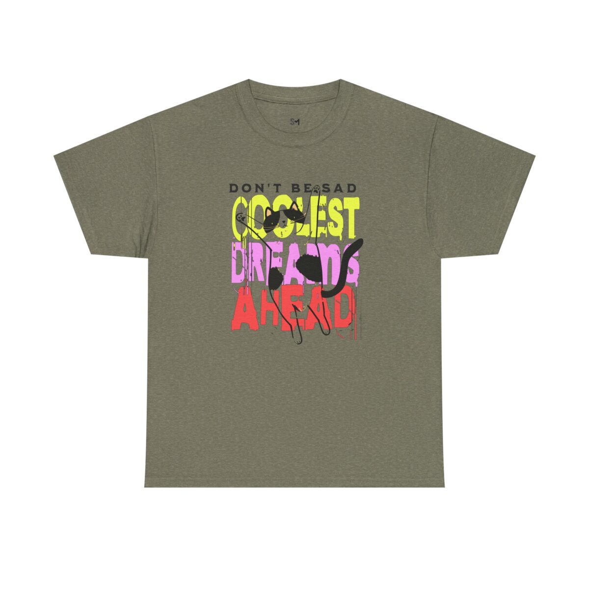 Don't be sad Unisex Heavy Cotton Tee - Image 21