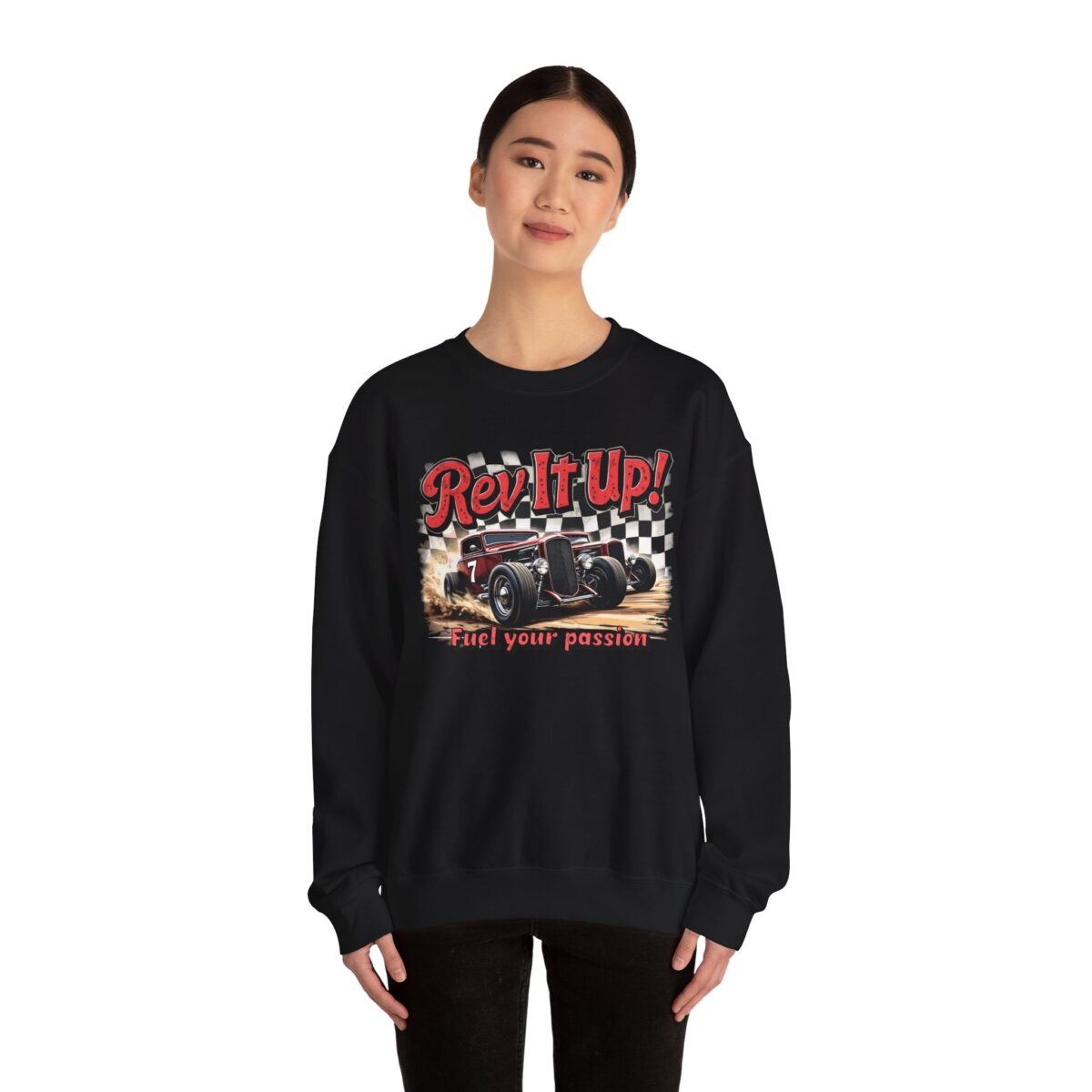 Rev it up Unisex Heavy Blend™ Crewneck Sweatshirt - Image 4