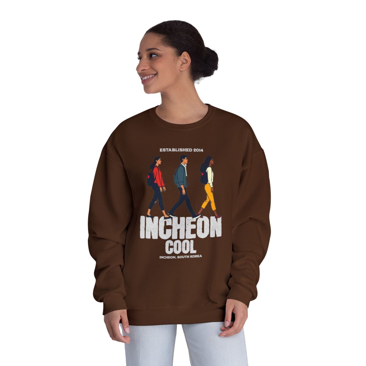 Incheon Cool Unisex NuBlend® Crewneck Sweatshirt - Image 20