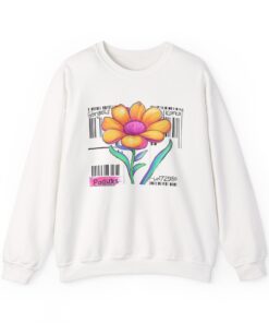 Gorgeous Flower Graphic Sweatshirt | Unisex Crewneck for All Seasons