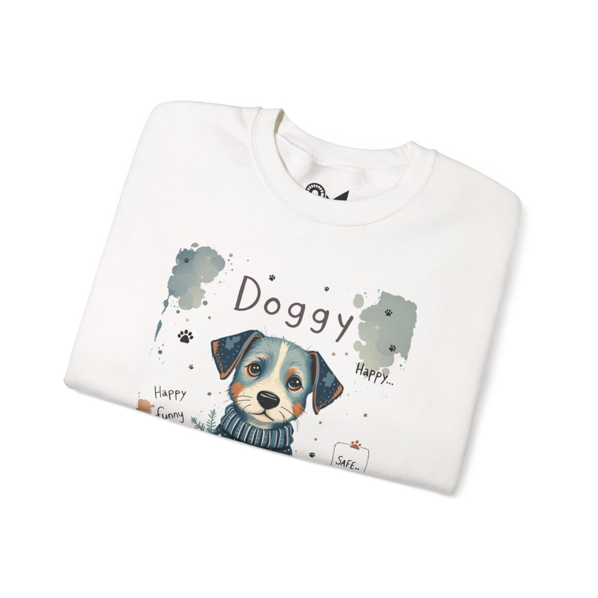 Doggy fun, safe Unisex Heavy Blend™ Crewneck Sweatshirt - Image 3