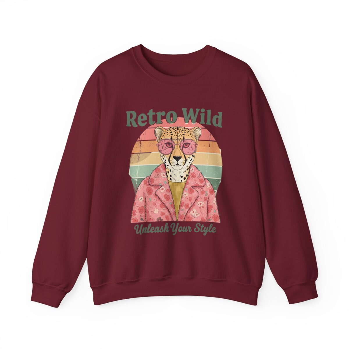 Retro wild Unisex Heavy Blend™ Crewneck Sweatshirt - Image 21