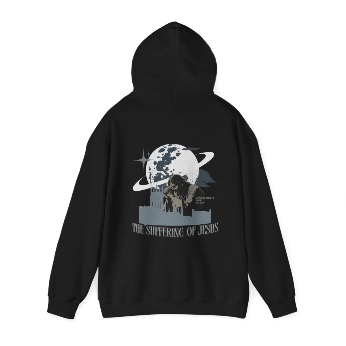 The suffering of Jesus Unisex Heavy Blend™ Hooded Sweatshirt - Image 3