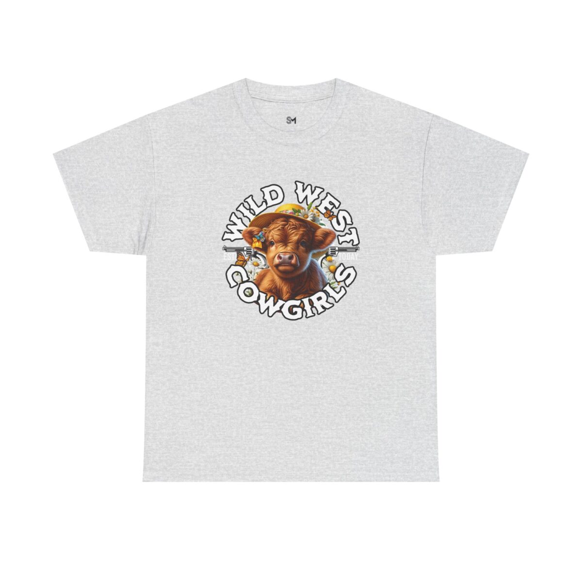 Wild west cow girls Unisex Heavy Cotton Tee - Image 5