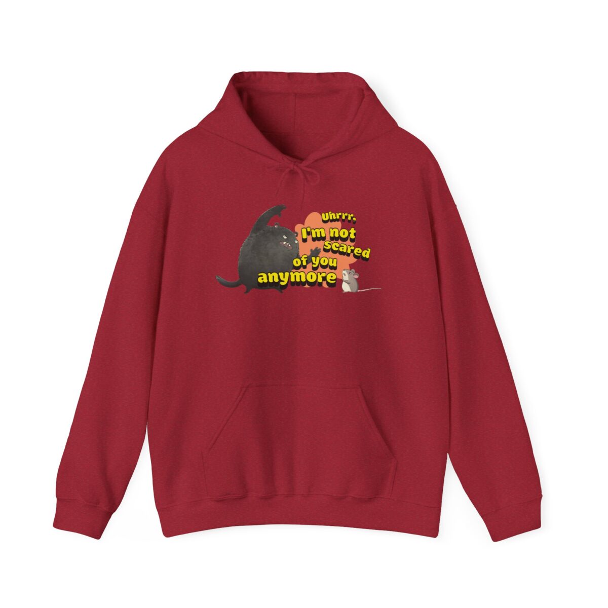 I'm not scared of you anymore Unisex Heavy Blend™ Hooded Sweatshirt - Image 33