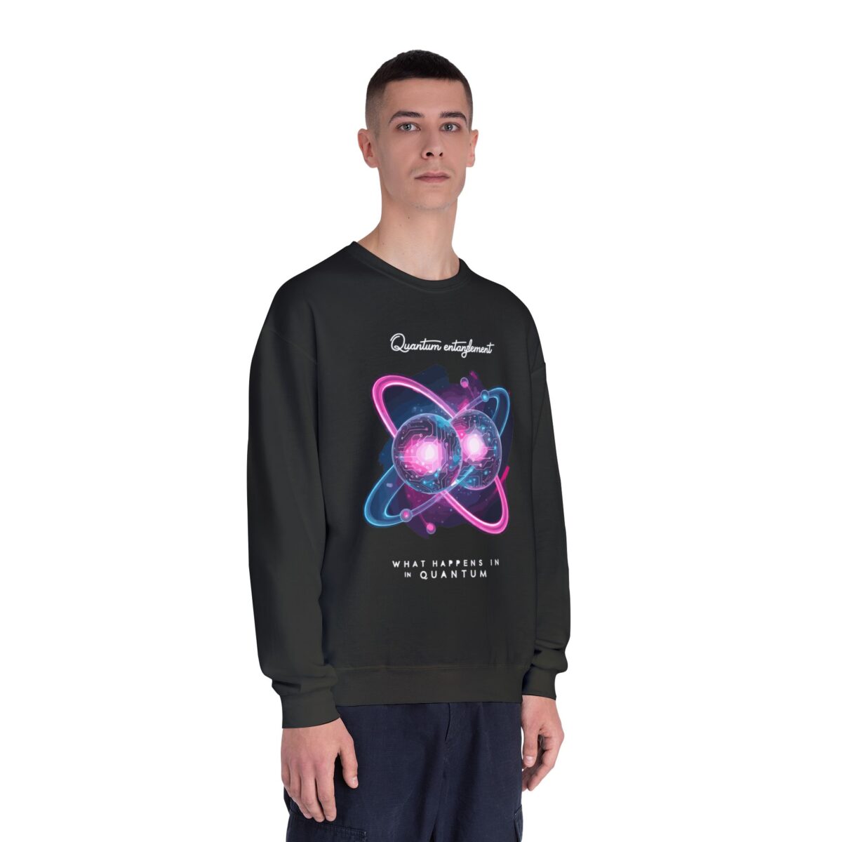 Quantum entanglement Unisex NuBlend® Crewneck Sweatshirt - Image 7