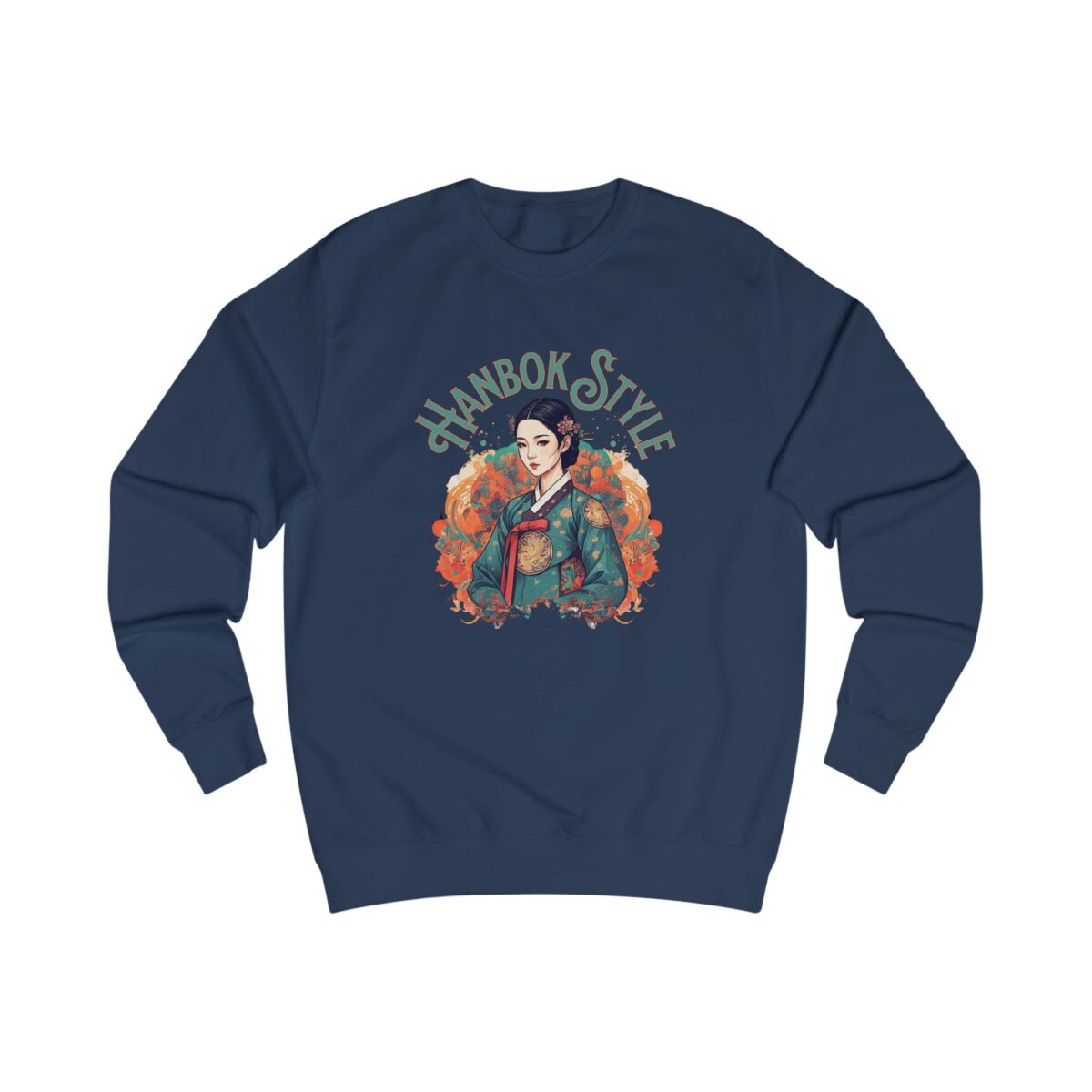 Hanbok style Unisex Sweatshirt - Image 9