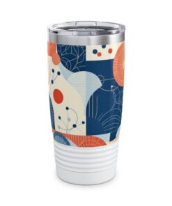 Contemporary Korean Geometric Motifs Ringneck Tumbler, 20oz