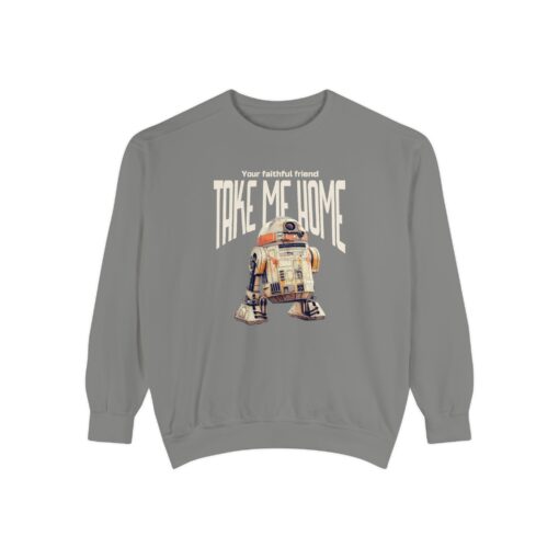 Take me home Unisex Garment-Dyed Sweatshirt - Image 9