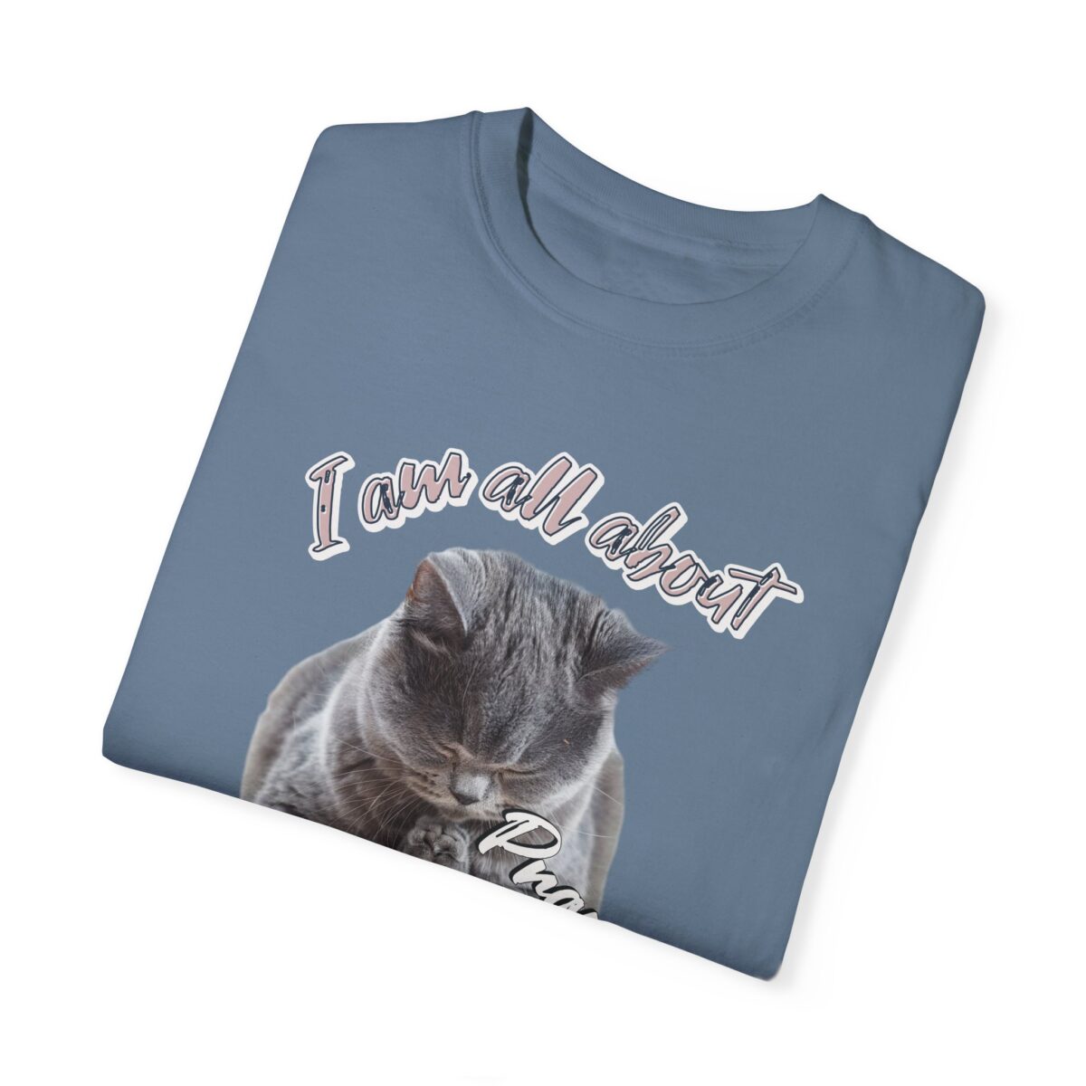 I'm all about prayer Unisex Garment-Dyed T-shirt - Image 11