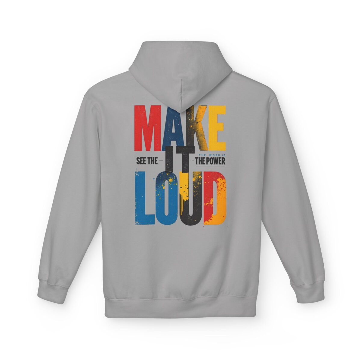 Make it Loud Unisex Midweight Softstyle Fleece Hoodie - Image 6
