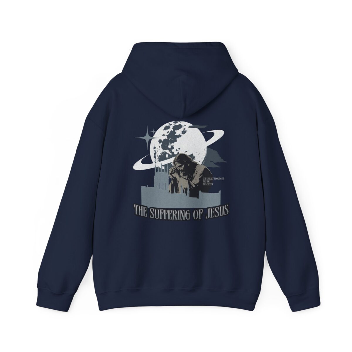 The suffering of Jesus Unisex Heavy Blend™ Hooded Sweatshirt - Image 14