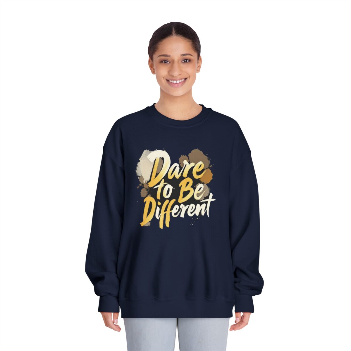 Dare to Be Different Unisex DryBlend® Crewneck Sweatshirt - Image 7