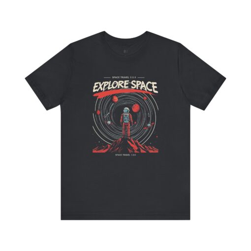 Explore Space Unisex Tee - Adventure Awaits - Image 9