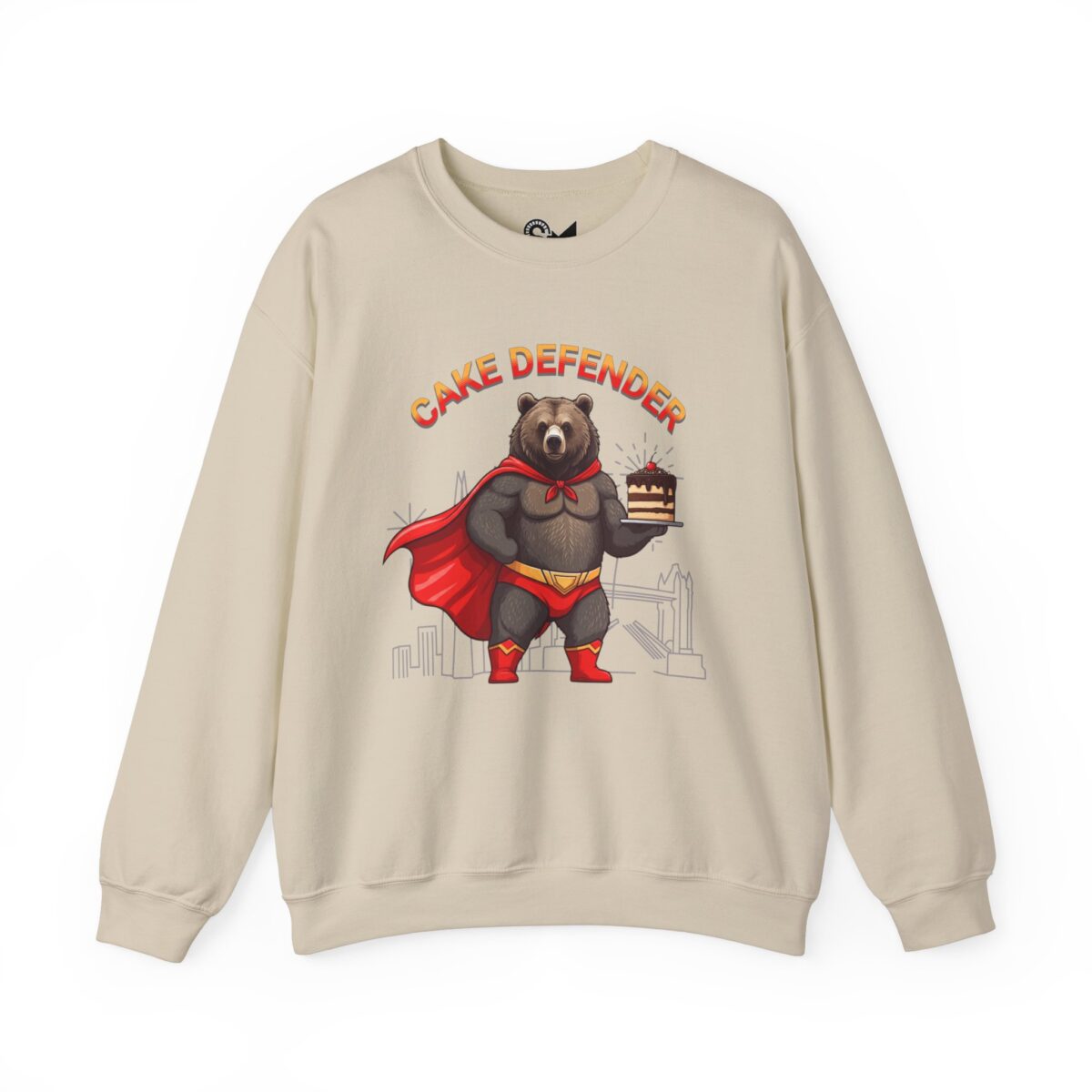 Cake defender Unisex Heavy Blend™ Crewneck Sweatshirt - Image 9