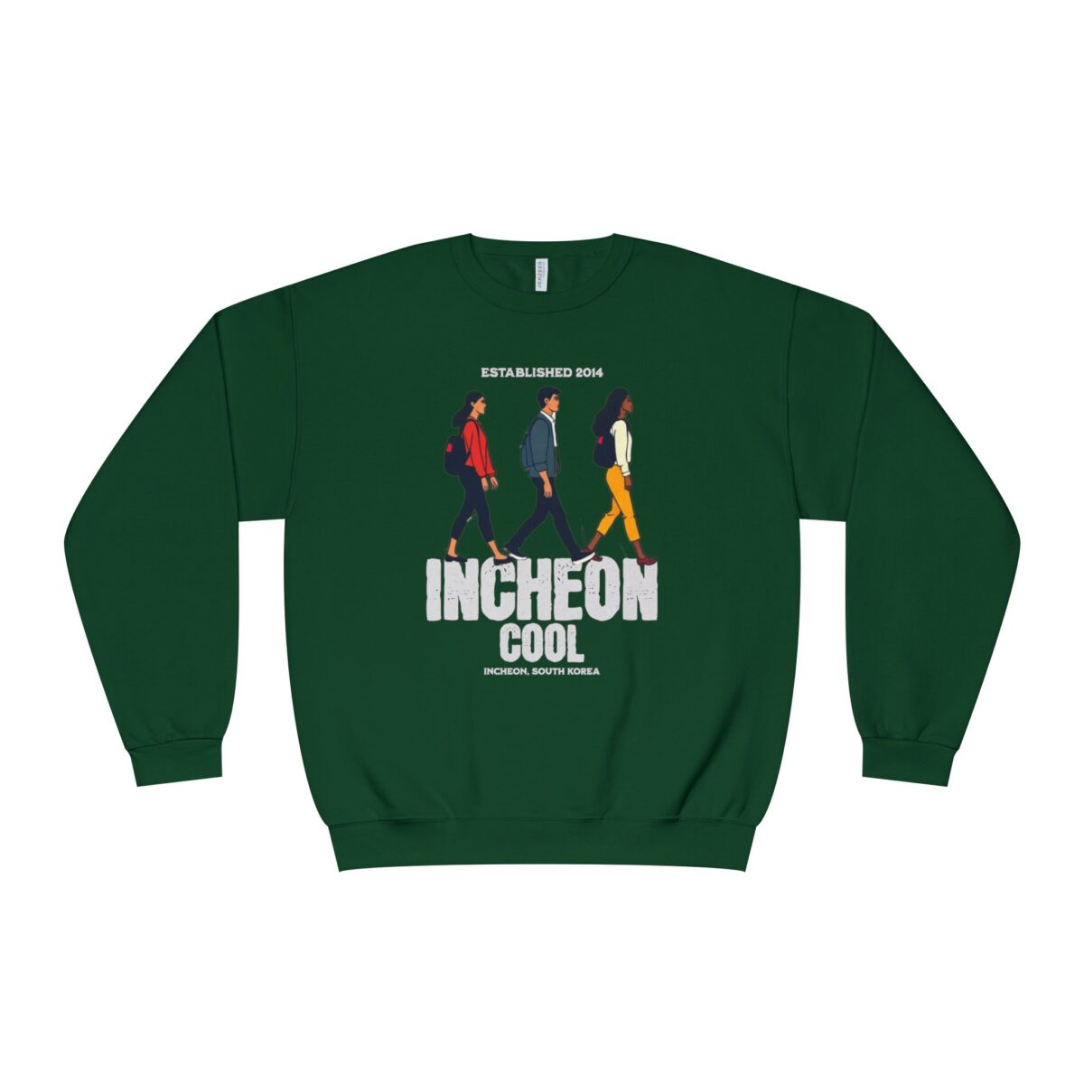 Incheon Cool Unisex NuBlend® Crewneck Sweatshirt - Image 21
