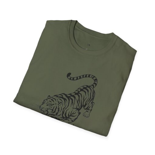 Vintage Tiger Graphic Unisex Softstyle T-Shirt – Perfect for Animal Lovers - Image 20