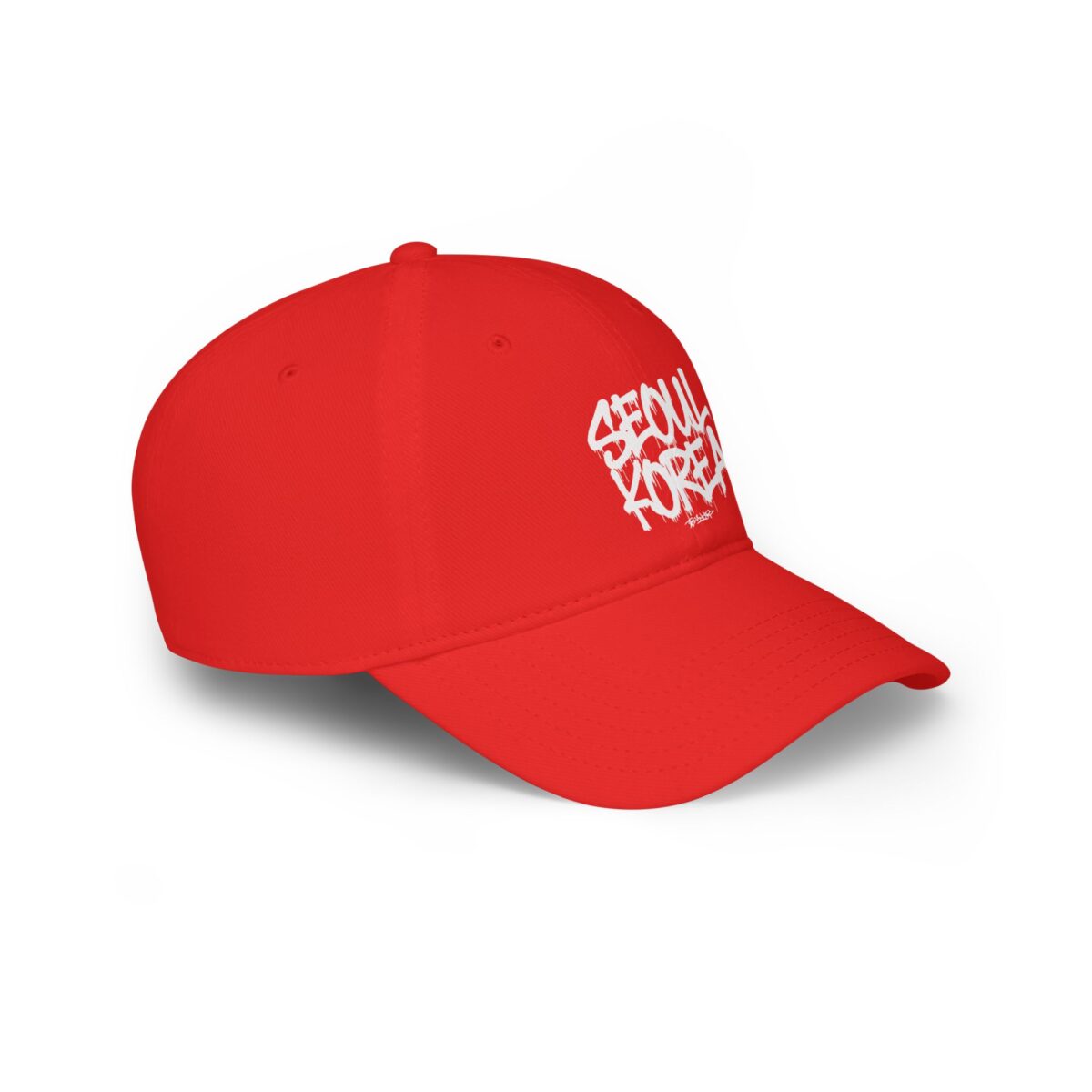 Seoul Korea Low Profile Baseball Cap - Image 3