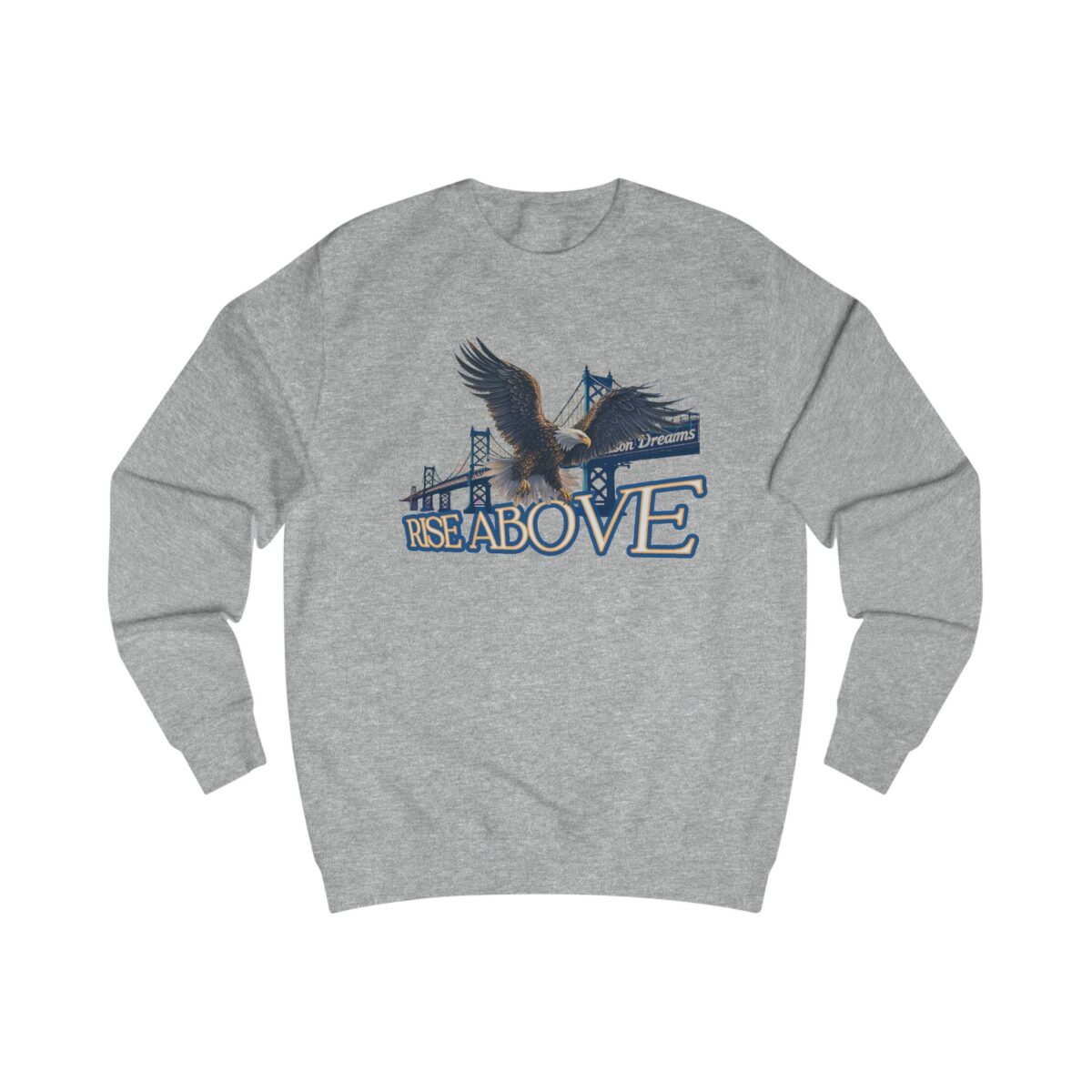 Rise above Unisex Sweatshirt - Image 5