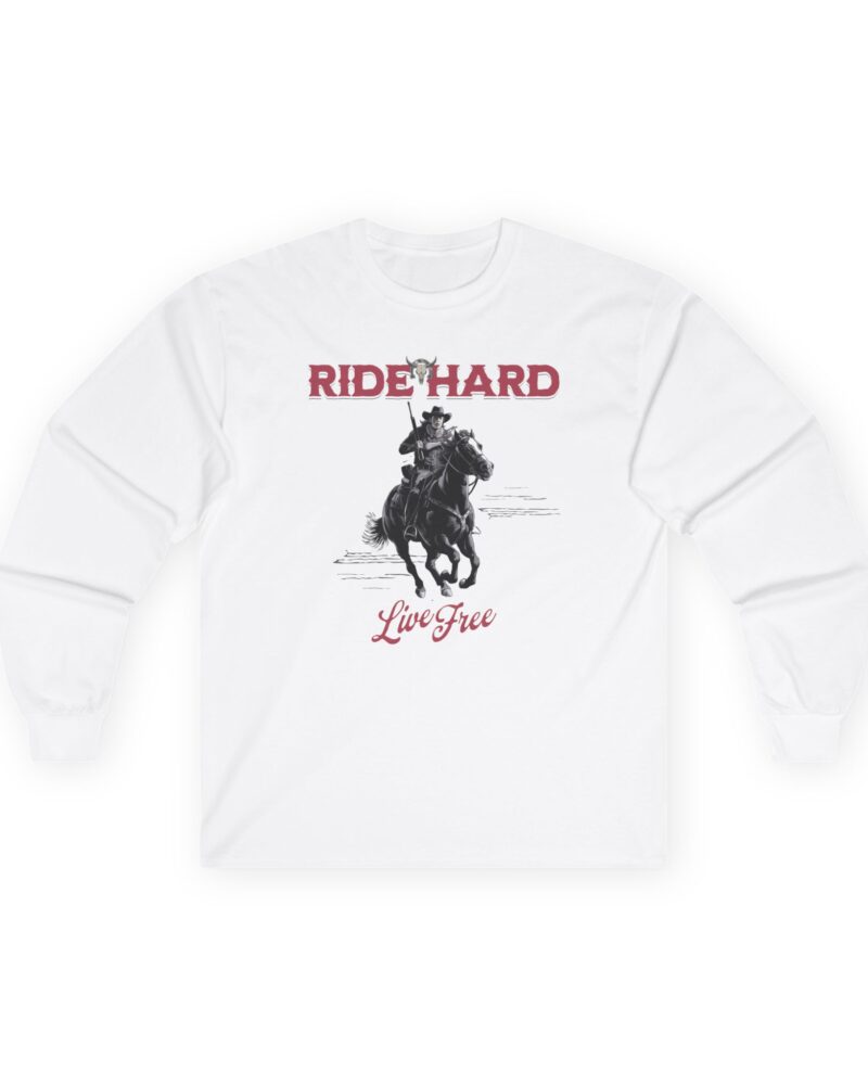 Ride hard Unisex Ultra Cotton Long Sleeve Tee