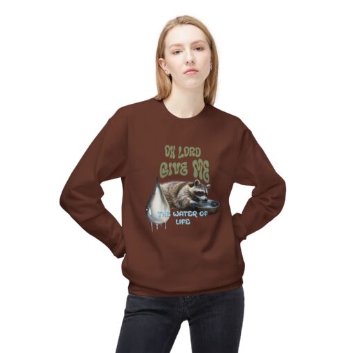 The water of life Unisex Midweight Softstyle Fleece Crewneck Sweatshirt - Image 3