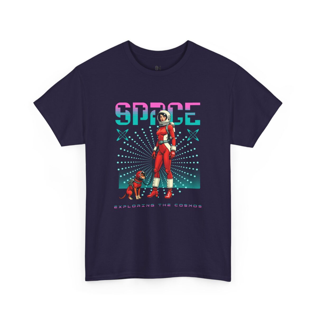 Space Unisex Heavy Cotton Tee - Image 19