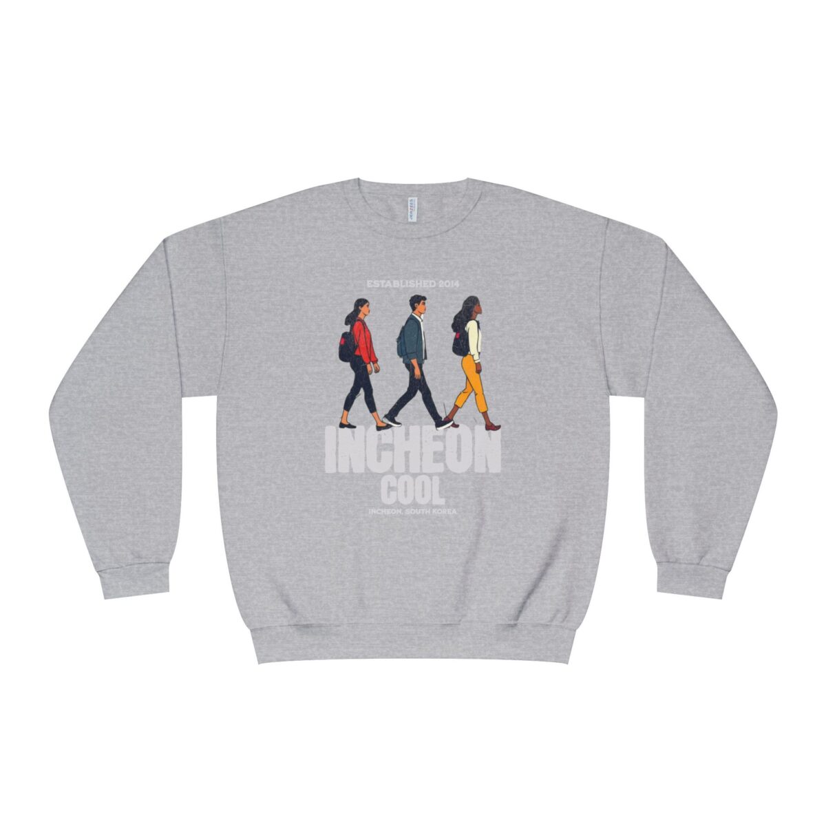 Incheon Cool Unisex NuBlend® Crewneck Sweatshirt - Image 29