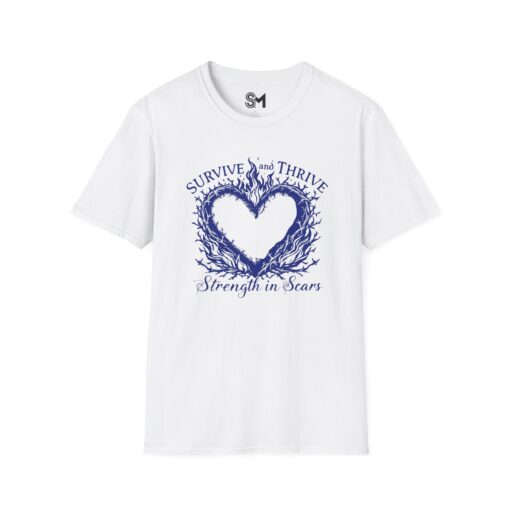 Strength in Scars Unisex Softstyle T-Shirt